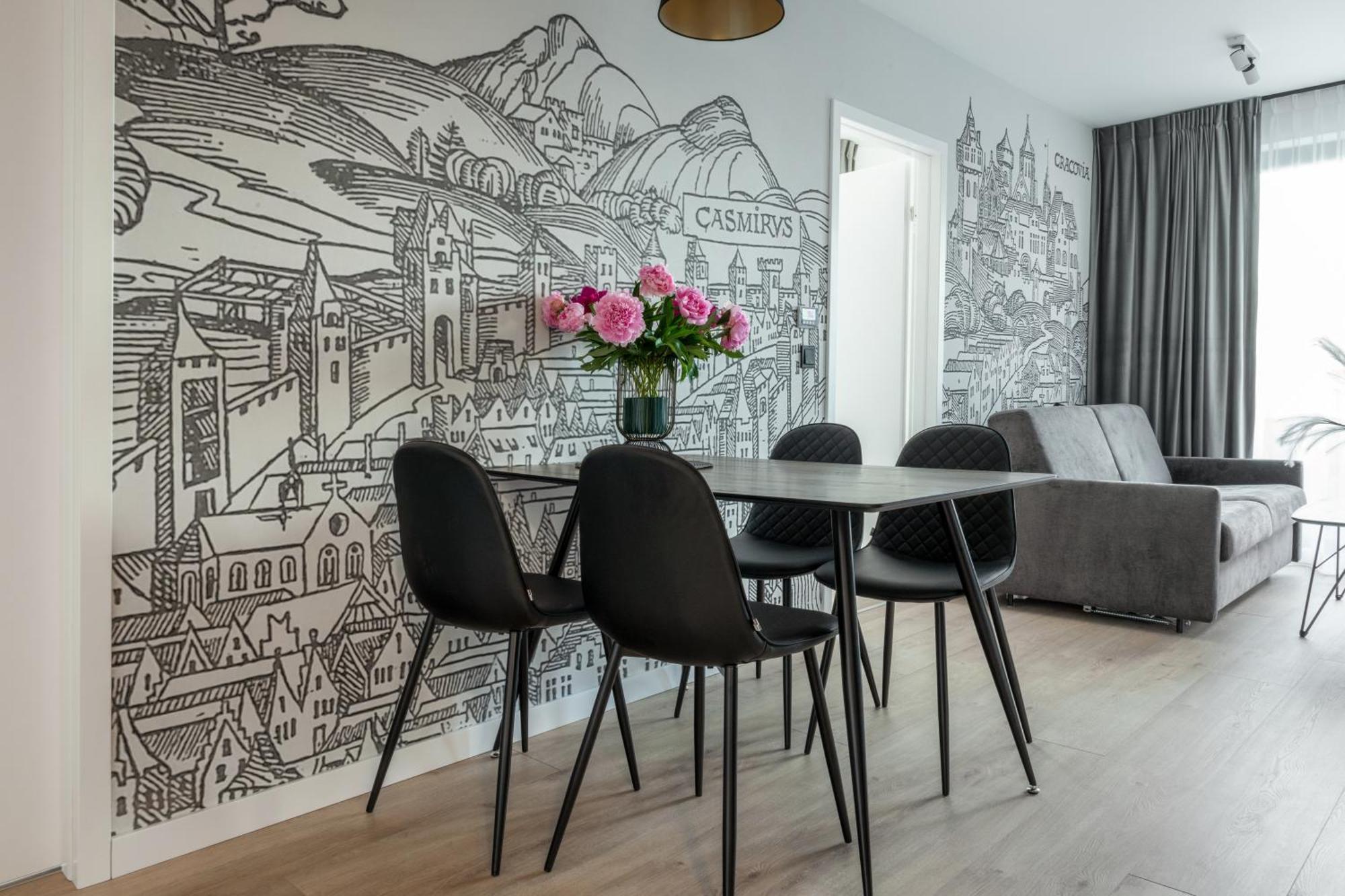 Inpoint Spacious Apartments Near Main Square & Kazimierz District Krakau Zimmer foto