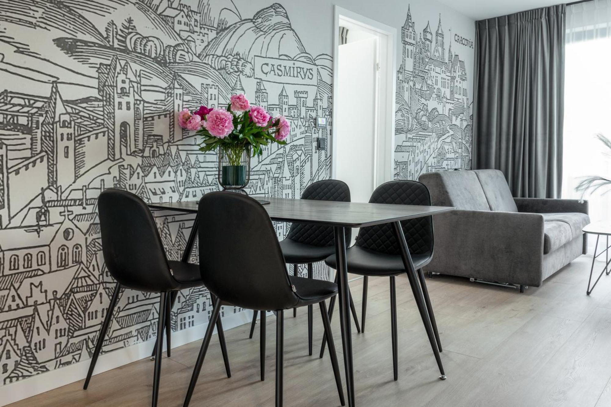 Inpoint Spacious Apartments Near Main Square & Kazimierz District Krakau Zimmer foto